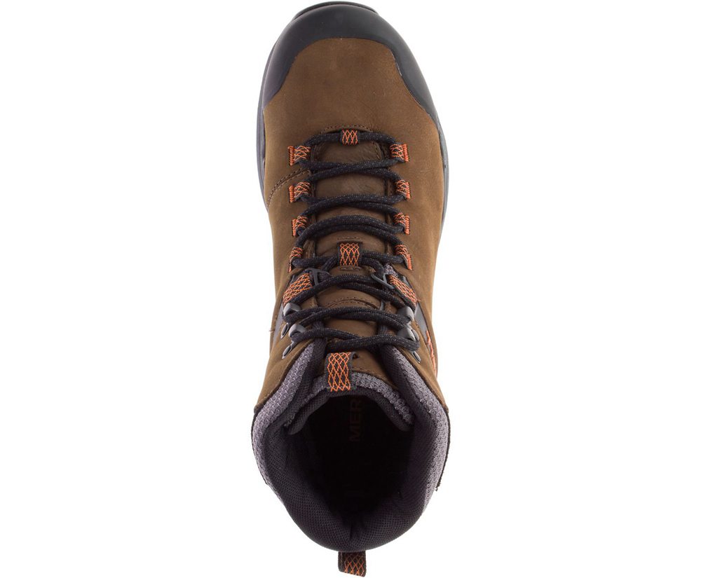 Botas Homem - Merrell Phaserbound 2 Tall Waterproof - Marrom - KAJ304617